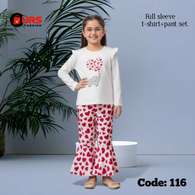 Love design-full-sleeve-t-shirt-pant-set-
