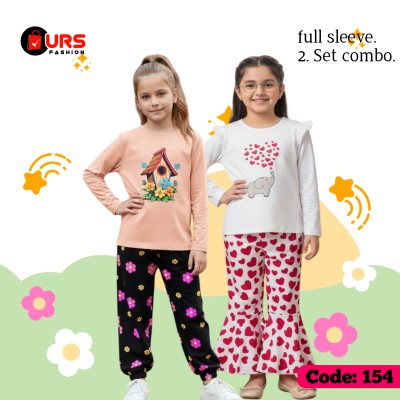 full sleeve t-shirt  pant 2. set combo .