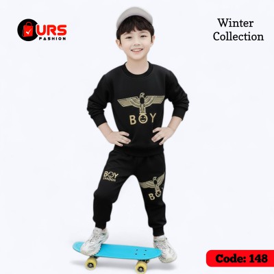 Eagle Black Colour Stylish Sweep Shirt  set .
