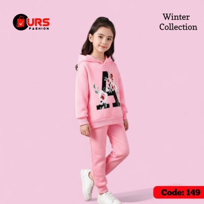 pink Colour Stylish Hoodie set .