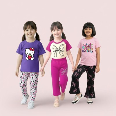 half sleeve t-shirt & pant 3. set combo