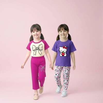 half sleeve t-shirt & pant 2 set combo,