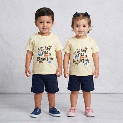 Kid"s Half sleeve Single T-shirt & Pant Set (6month-to-6year)