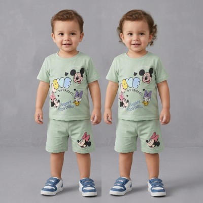 Mickey Design Kids T-Shirt Pant Set