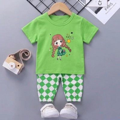 half-sleeve-t-shirt & pant-set-