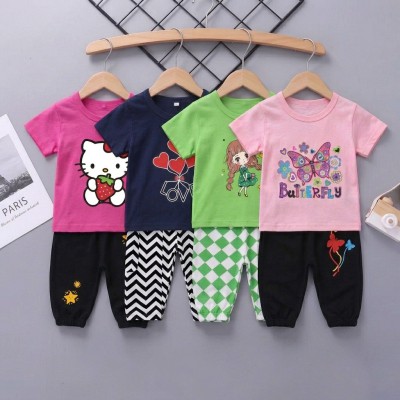 Half sleeve T-shirt & Pant Set Rani Design .