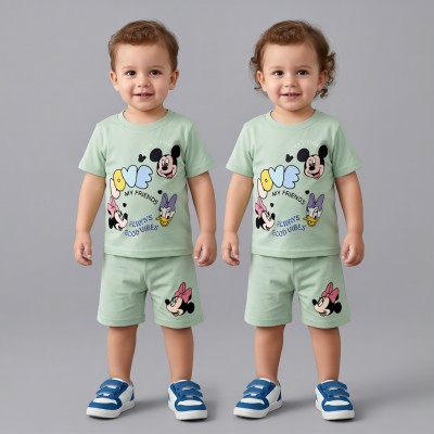 Mickey Design Kids T-Shirt Pant Set