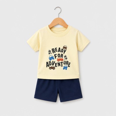 Kid"s  T-shirt & Half Pant Set (6-month-to-6-year)
