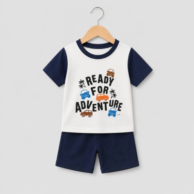Kid"s  Single T-shirt & Half Pant Set (6-month-to-6-year)