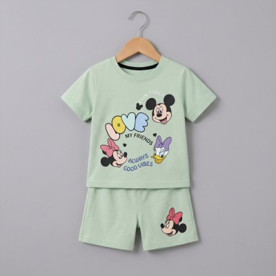 Mickey Design Kids T-Shirt Pant Set